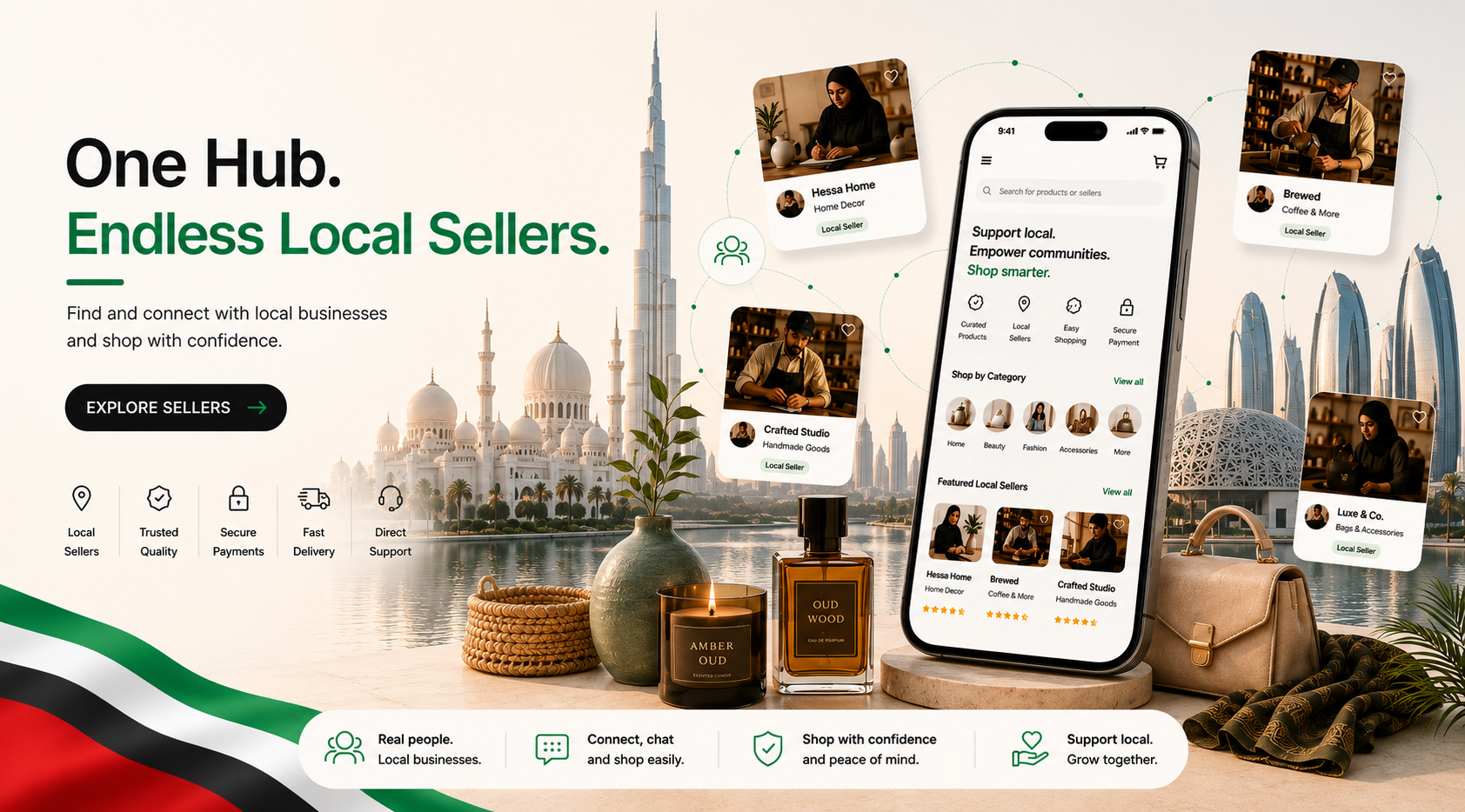 Shopat - One Hub. Endless Local Sellers.